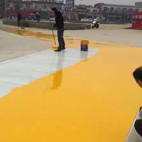 西安彩色路面喷涂翻新的使用寿命多长